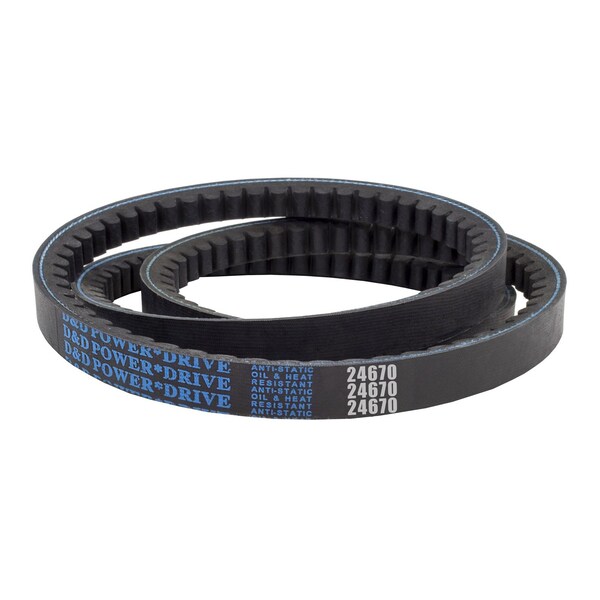 D&D 24670 67 2/3" Outside Length, 3/4" Top Width, 1 Ribs 24670 - main